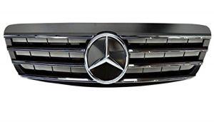 Решетка радиатора AMG Style Chrome Black для Mercedes Benz S Class W220 1999-2002